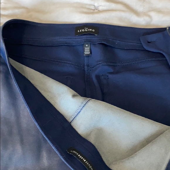 Leather/fabric pants. - Picture 3 of 6